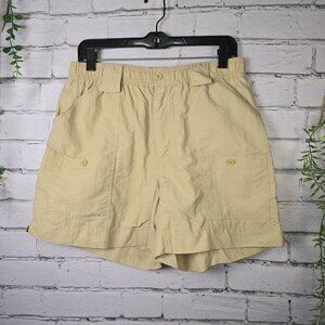 KODE APPEAL MENS CARGO SHORTS NYLON KHAKI COLOR SIZE 34 EUC